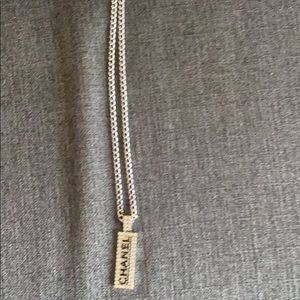 Brand new authentic Chanel gold/crystals necklace